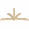 Ekena Millwork Davenport Rough Sawn Timber Gable Bracket, Douglas Fir, 96"W x 60"H x 4"D x 6"F, 15/12 Pitch GBW096X60X0406DAV00RDF - alternate 5